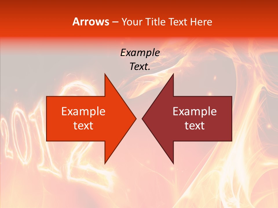 Dangerous Ideas Burn PowerPoint Template