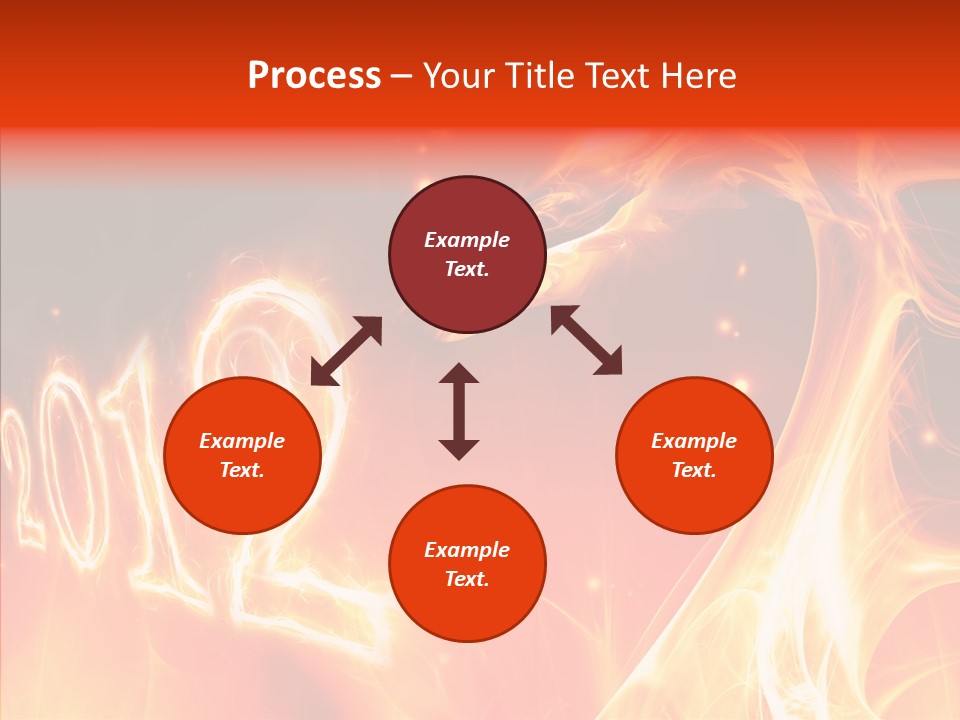 Dangerous Ideas Burn PowerPoint Template