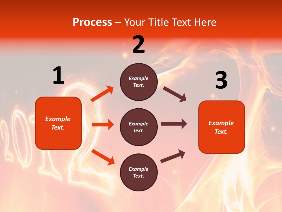 Dangerous Ideas Burn PowerPoint Template