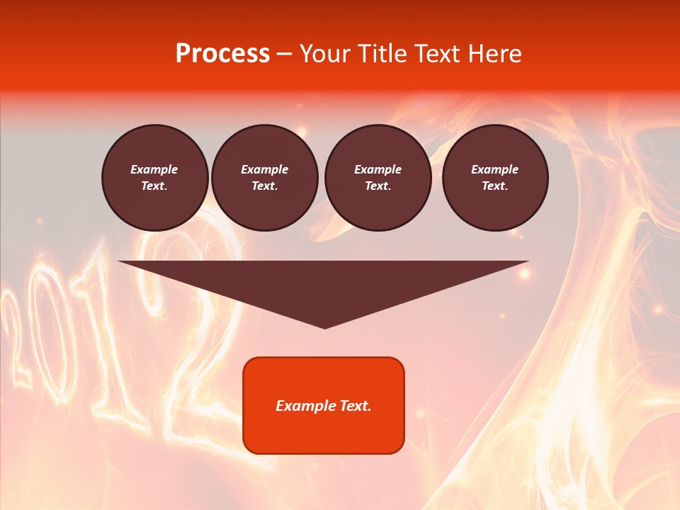 Dangerous Ideas Burn PowerPoint Template