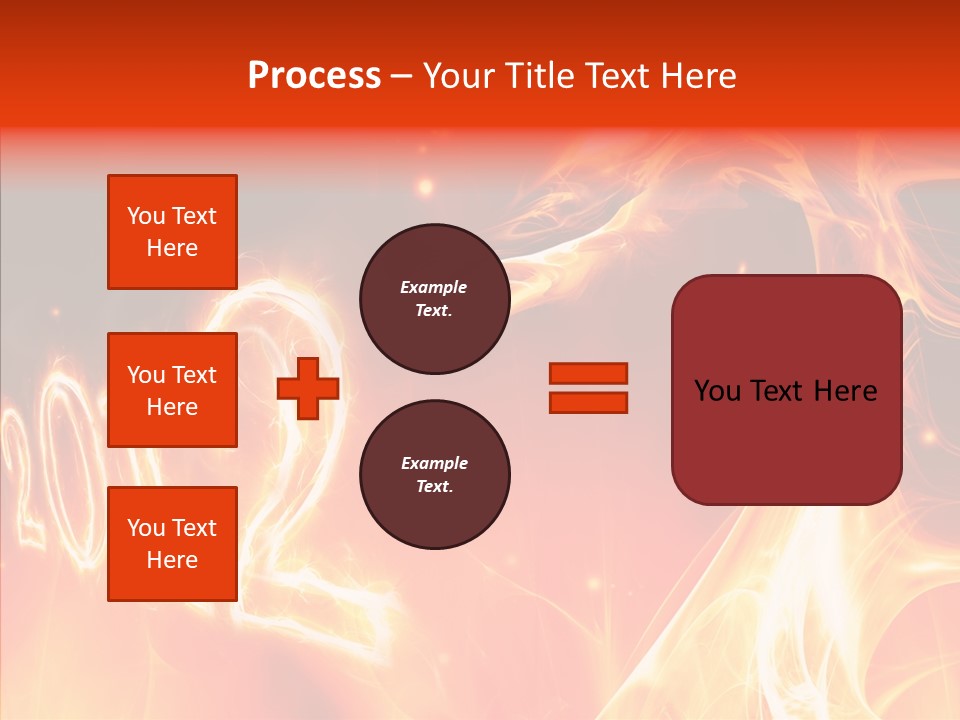 Dangerous Ideas Burn PowerPoint Template