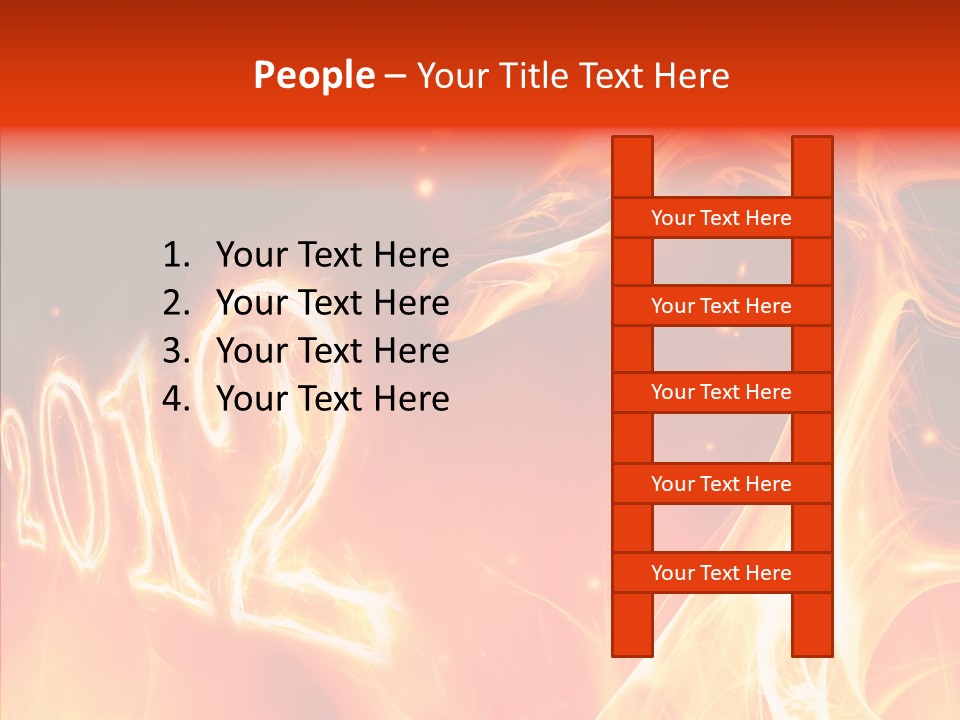 Dangerous Ideas Burn PowerPoint Template