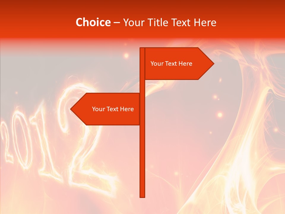 Dangerous Ideas Burn PowerPoint Template