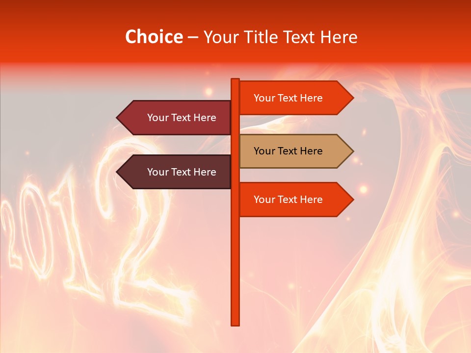 Dangerous Ideas Burn PowerPoint Template