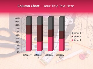 Close Up Sew Reel PowerPoint Template