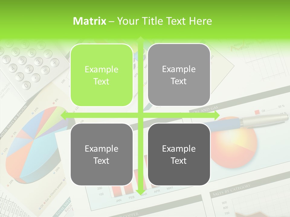 Diagram Hand Economic PowerPoint Template