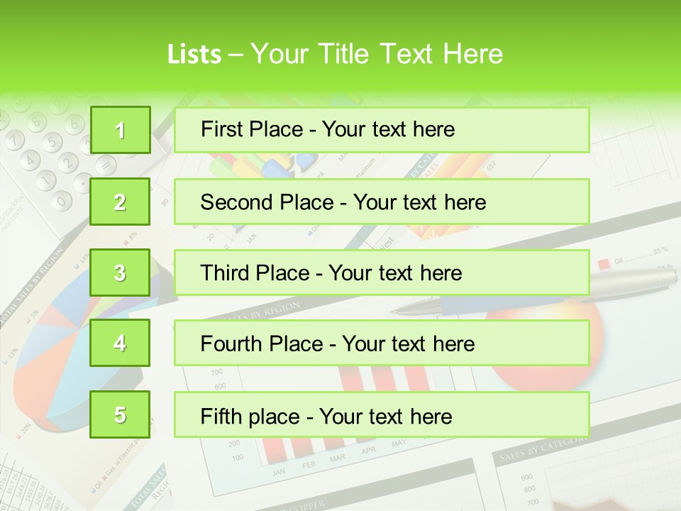 Diagram Hand Economic PowerPoint Template