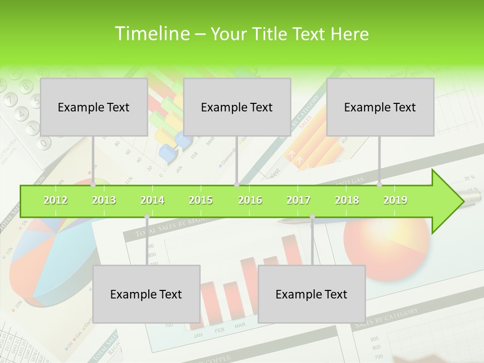 Diagram Hand Economic PowerPoint Template