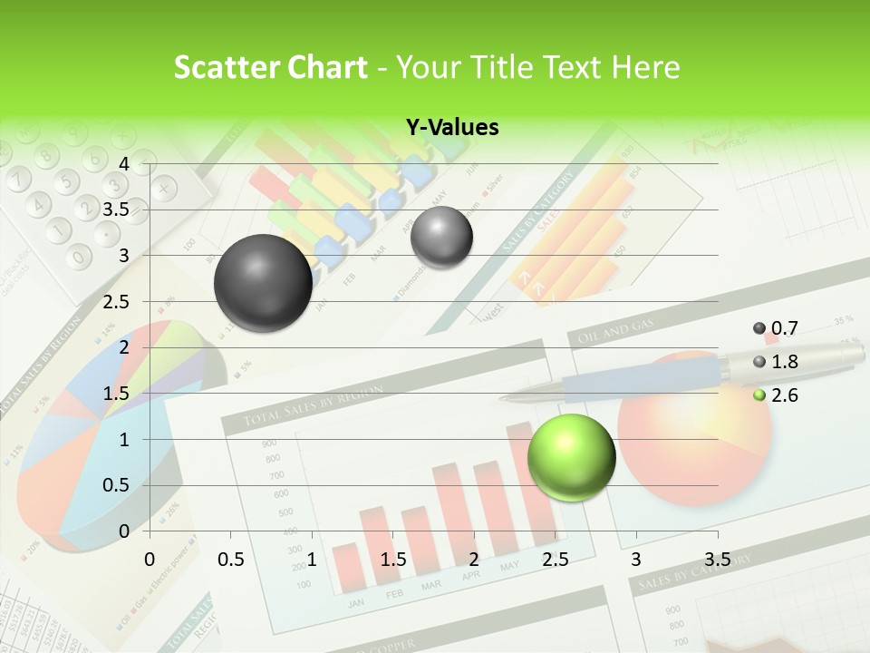 Diagram Hand Economic PowerPoint Template
