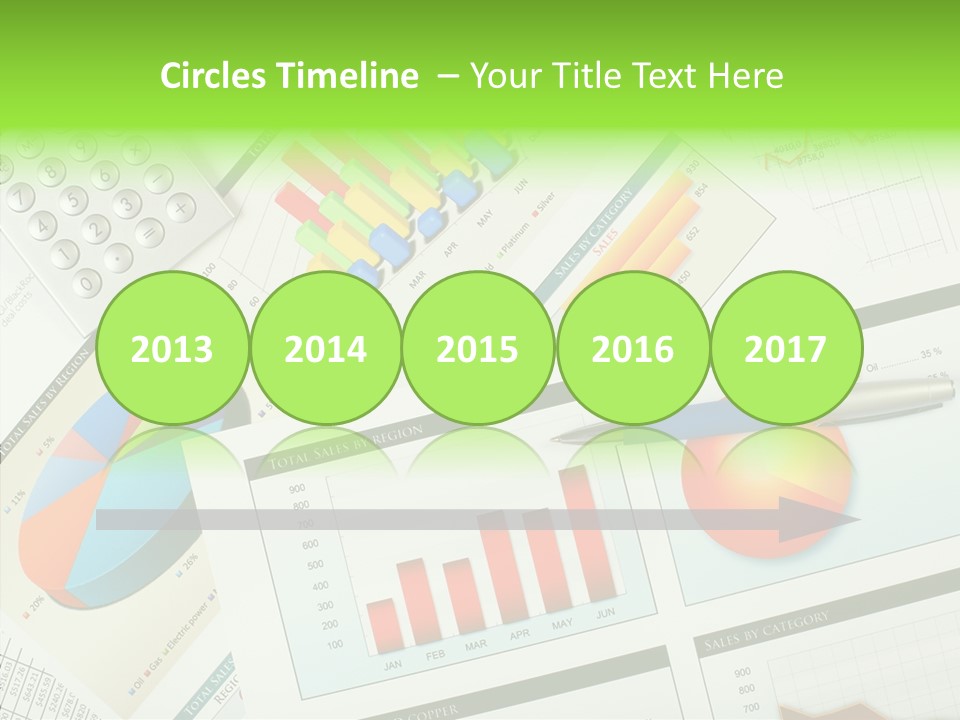 Diagram Hand Economic PowerPoint Template