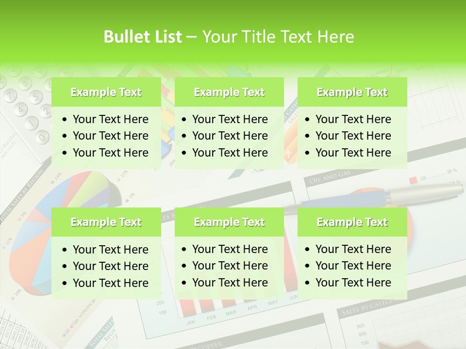 Diagram Hand Economic PowerPoint Template