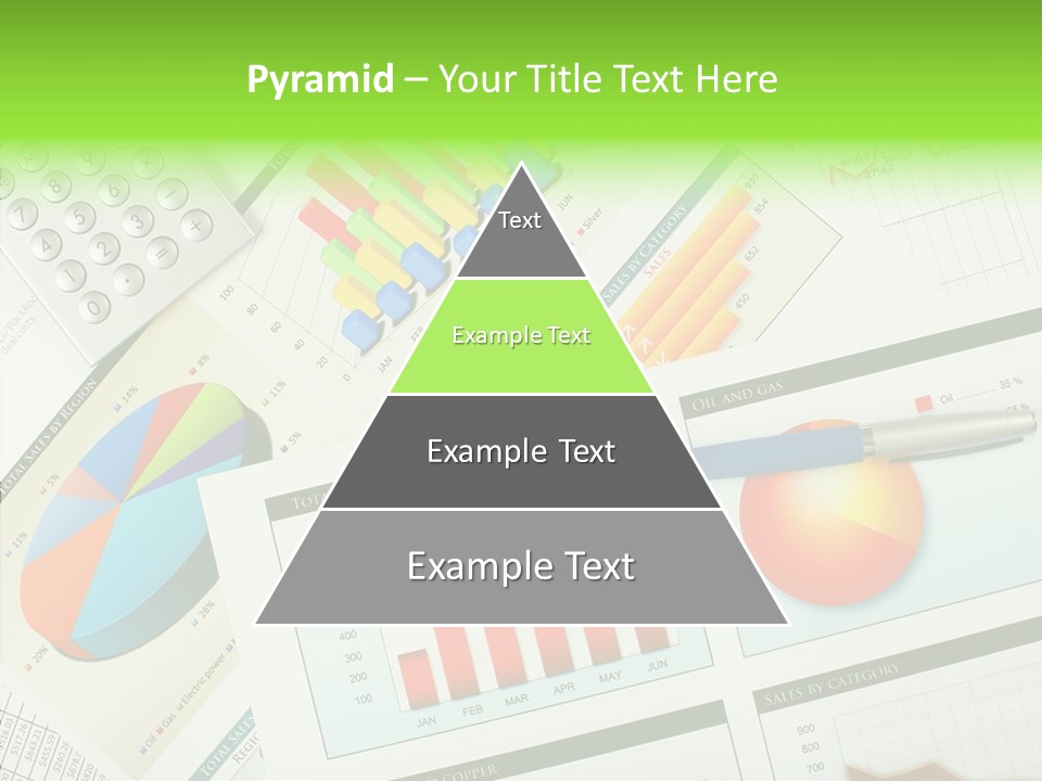 Diagram Hand Economic PowerPoint Template