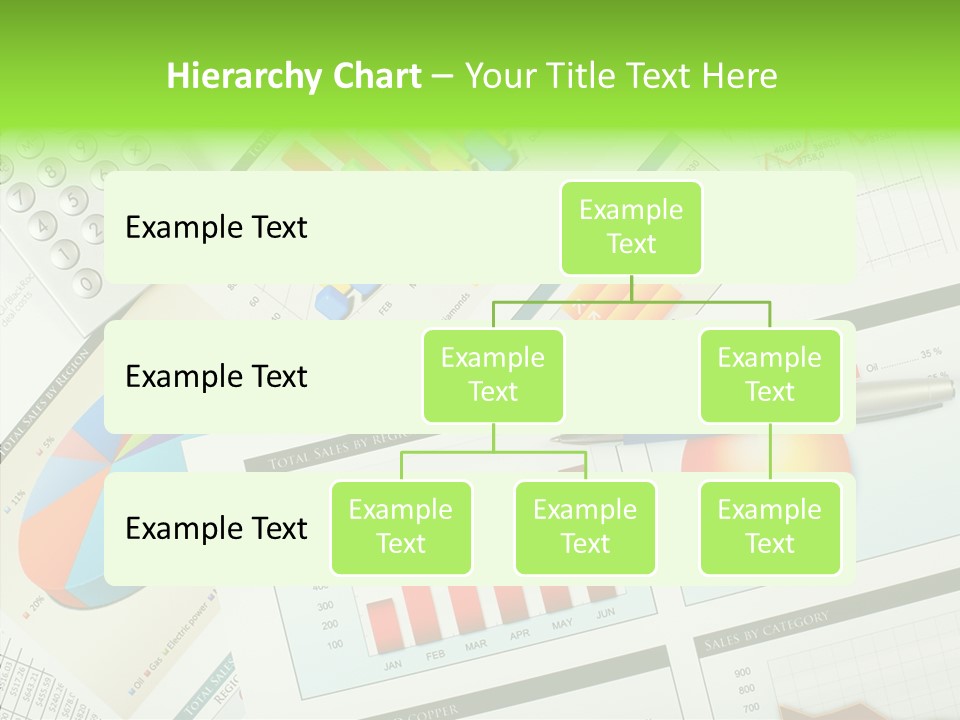 Diagram Hand Economic PowerPoint Template