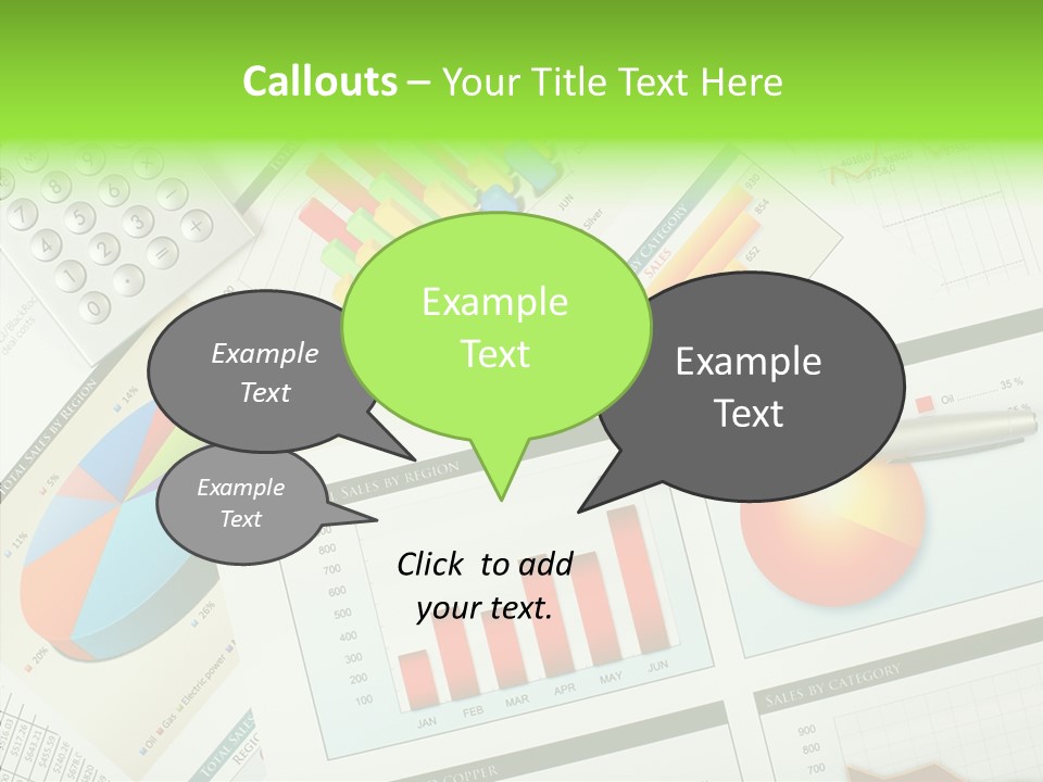 Diagram Hand Economic PowerPoint Template