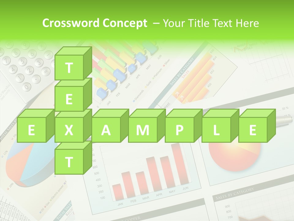 Diagram Hand Economic PowerPoint Template