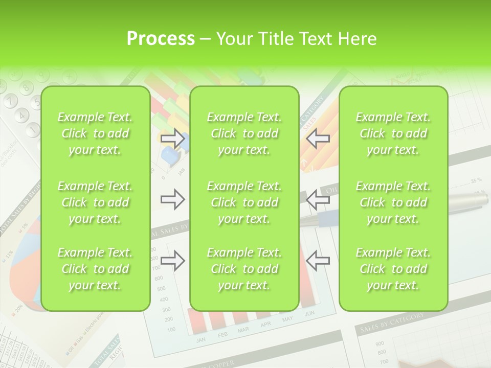 Diagram Hand Economic PowerPoint Template