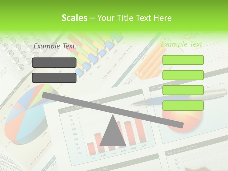 Diagram Hand Economic PowerPoint Template