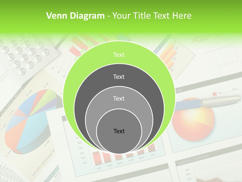 Diagram Hand Economic PowerPoint Template