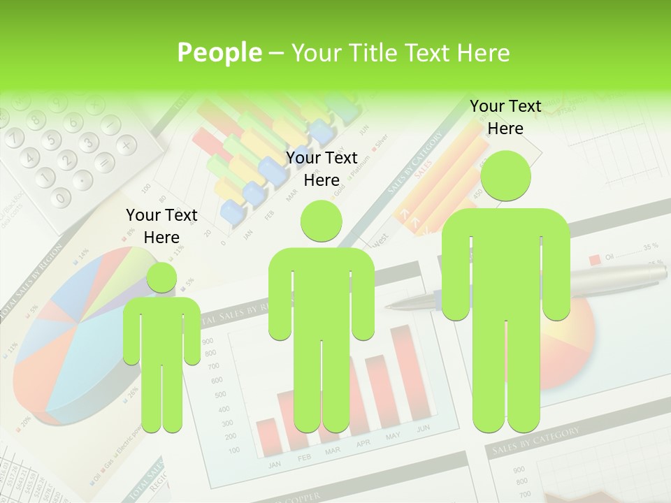 Diagram Hand Economic PowerPoint Template