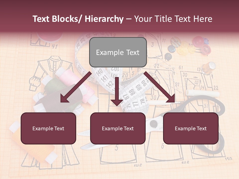 Bobbin Fiber Thread PowerPoint Template