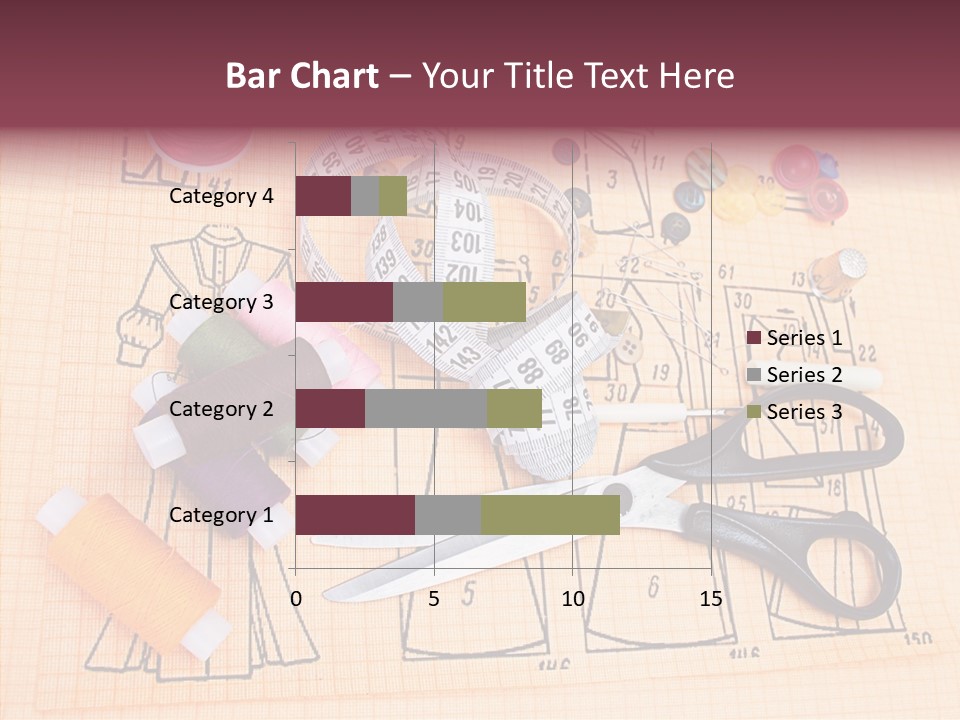 Bobbin Fiber Thread PowerPoint Template