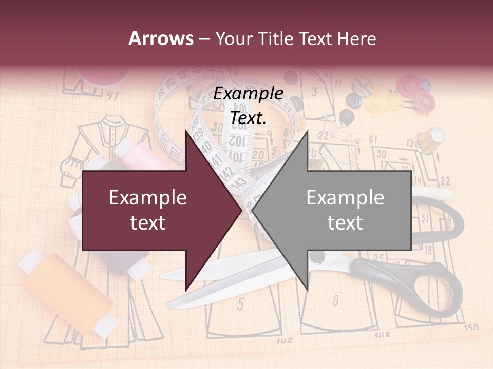 Bobbin Fiber Thread PowerPoint Template