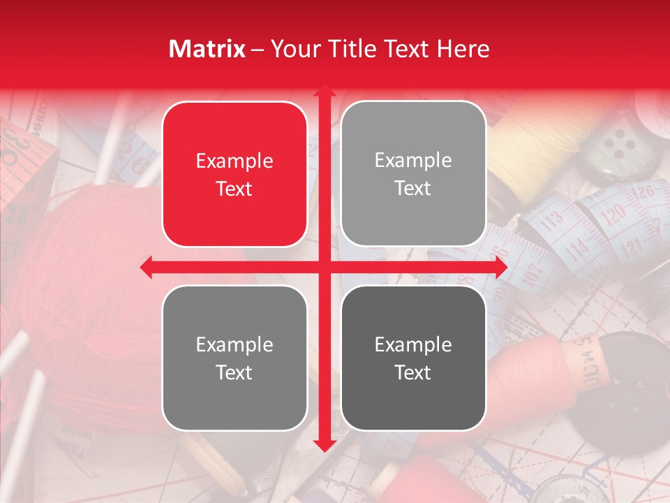 Thread Work Art PowerPoint Template