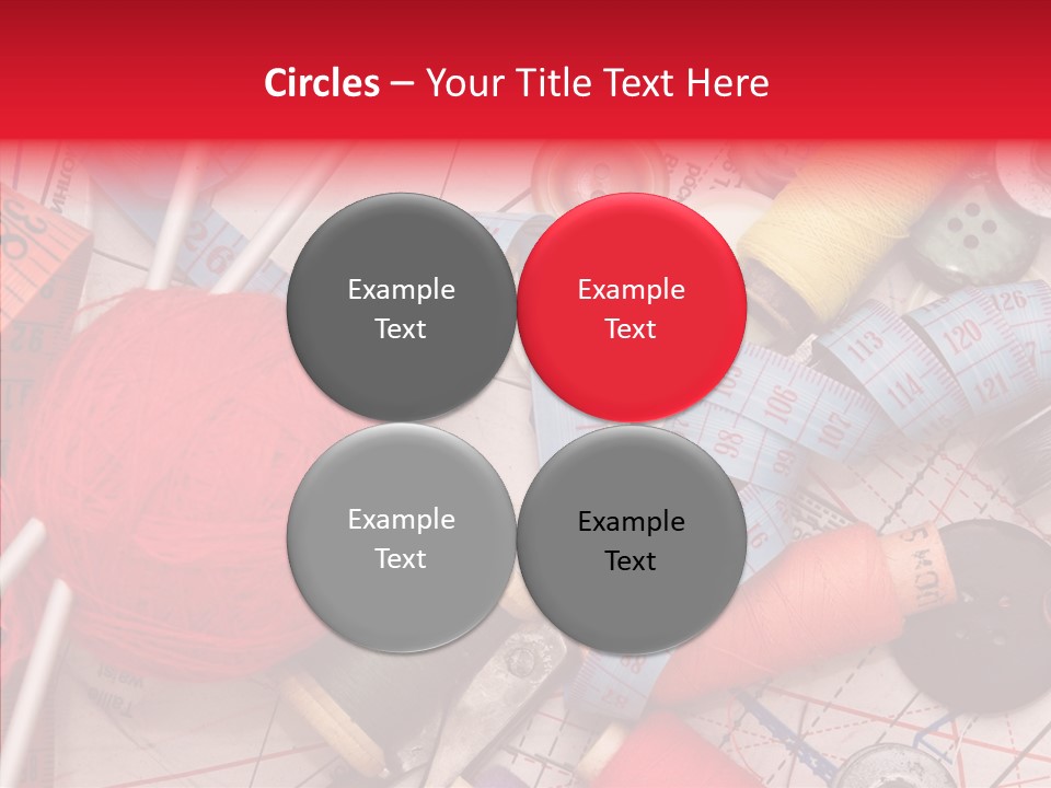 Thread Work Art PowerPoint Template