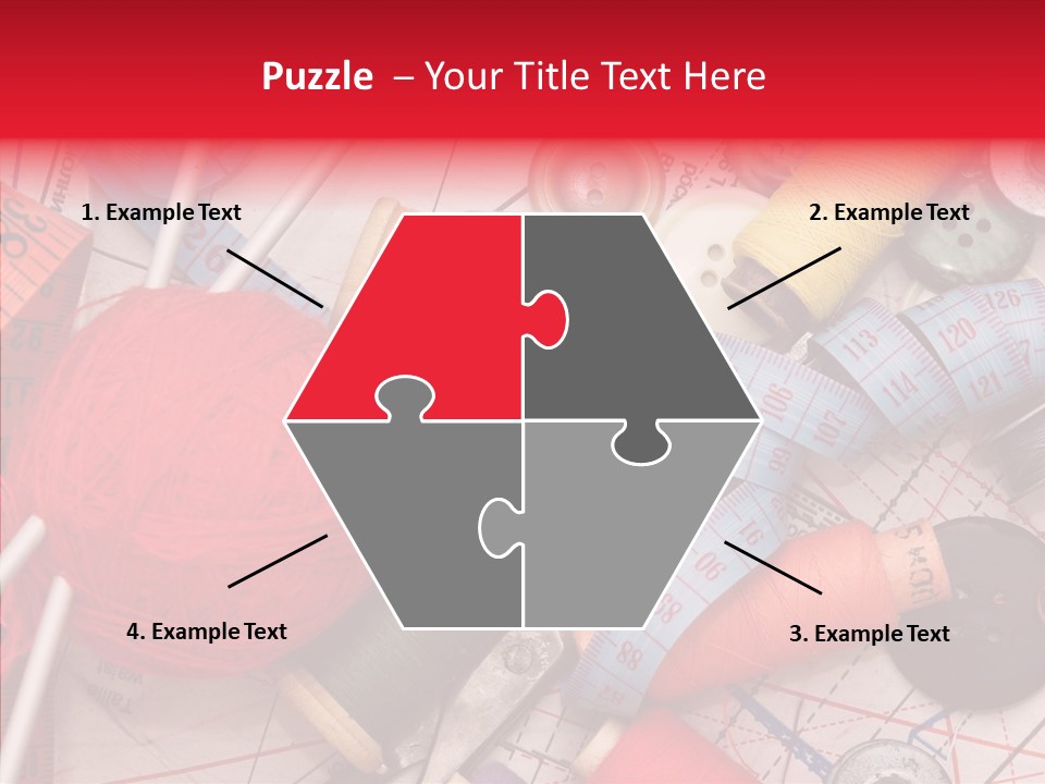 Thread Work Art PowerPoint Template