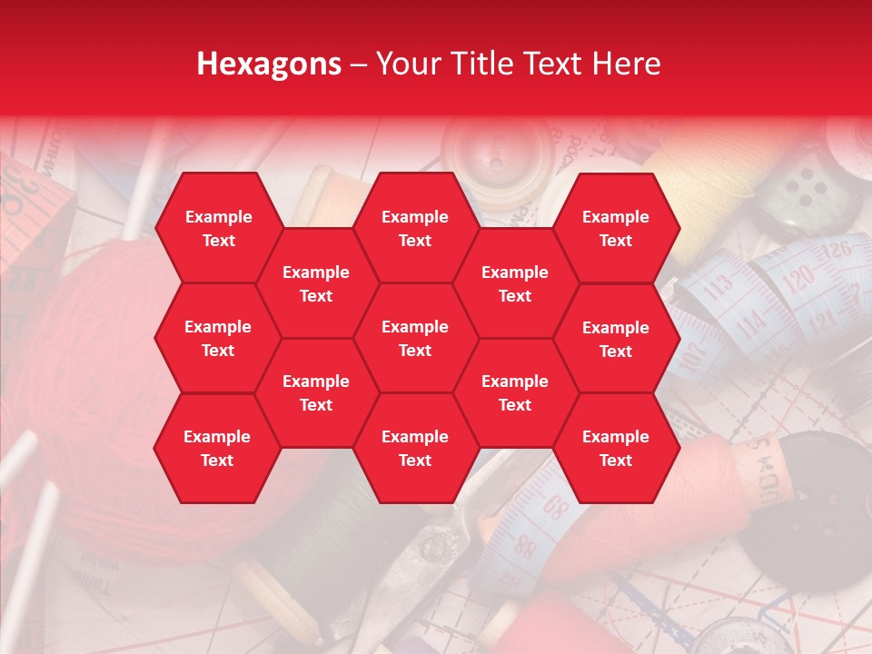 Thread Work Art PowerPoint Template