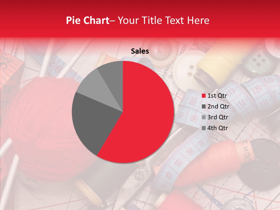Thread Work Art PowerPoint Template