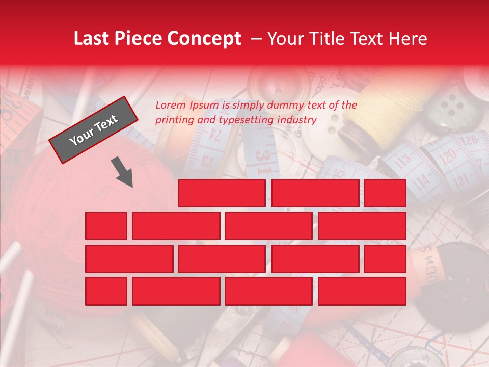 Thread Work Art PowerPoint Template