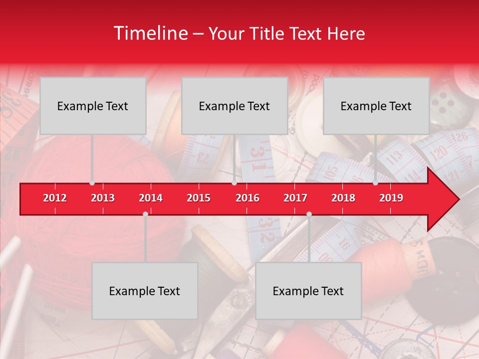 Thread Work Art PowerPoint Template