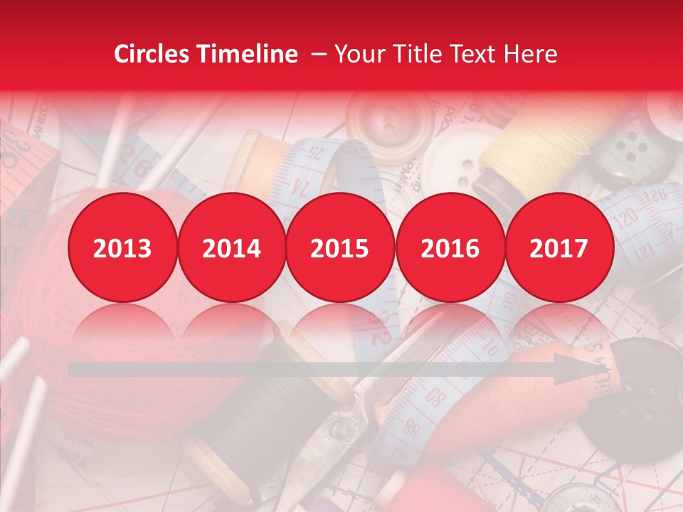 Thread Work Art PowerPoint Template