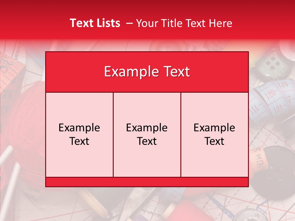 Thread Work Art PowerPoint Template