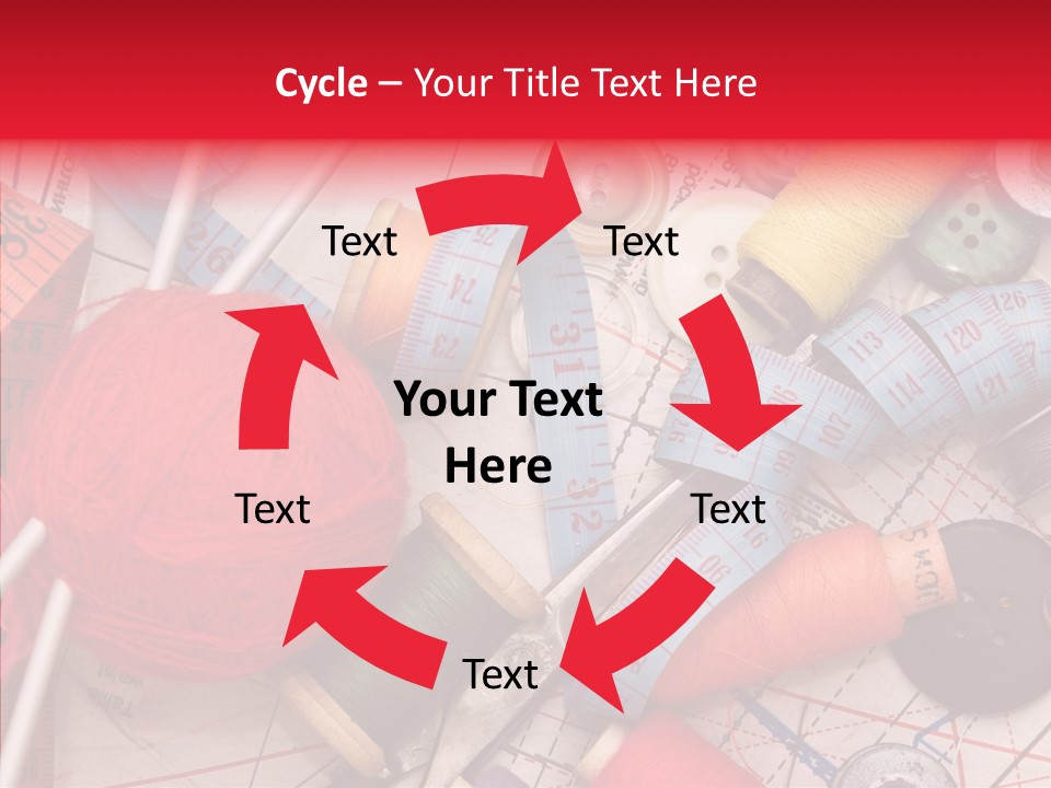 Thread Work Art PowerPoint Template