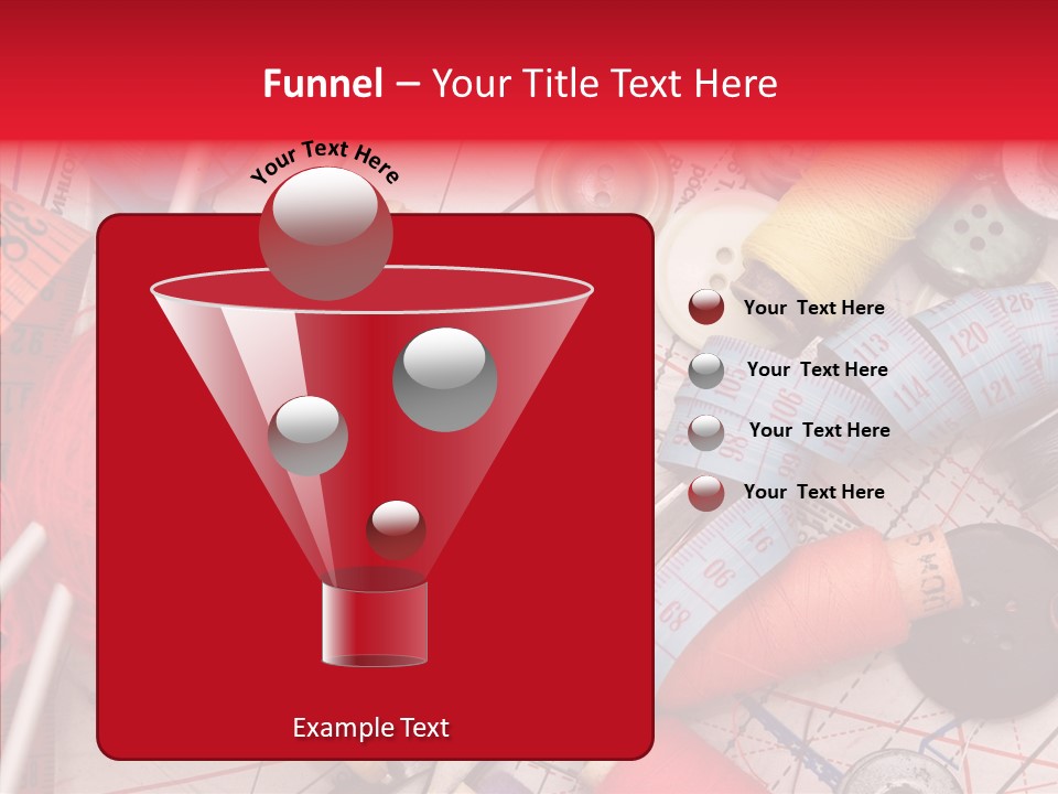 Thread Work Art PowerPoint Template