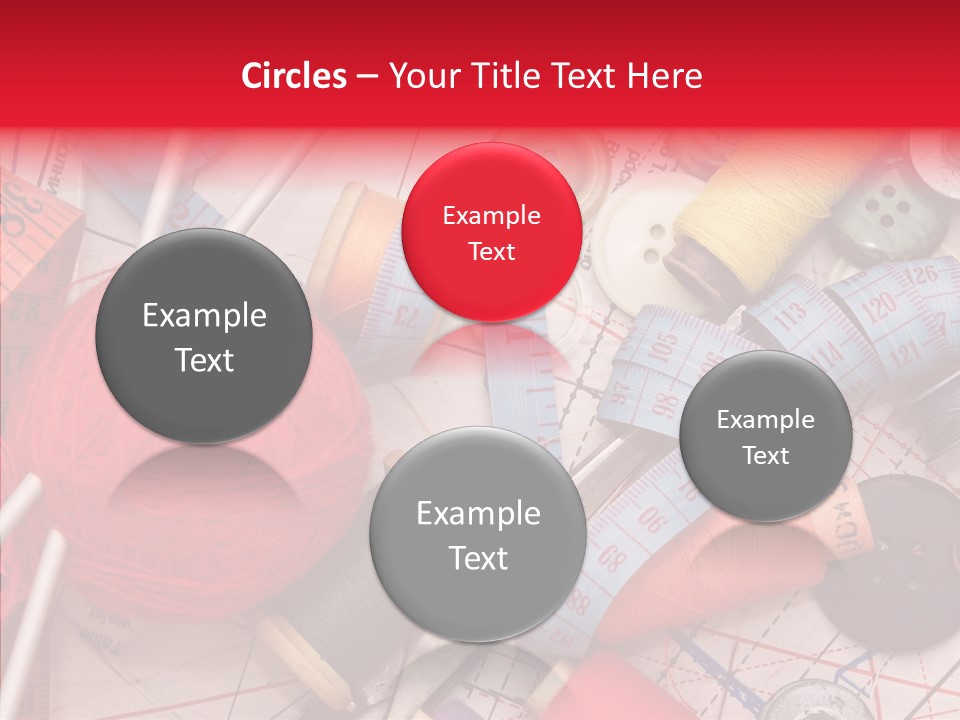 Thread Work Art PowerPoint Template