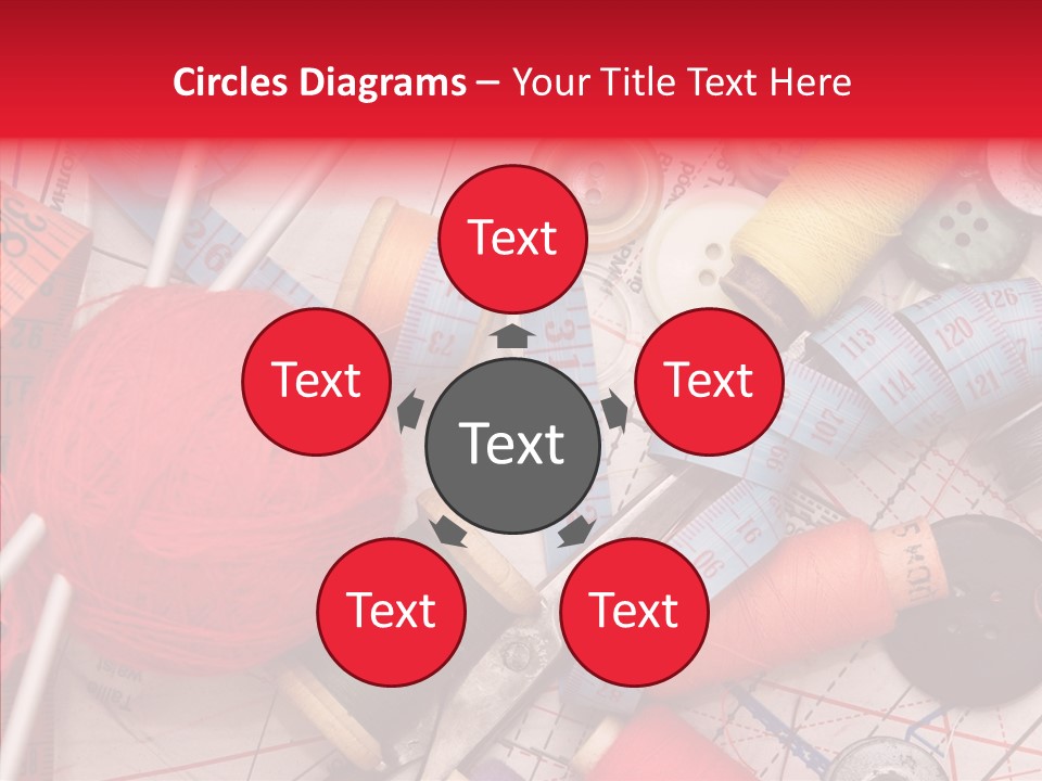 Thread Work Art PowerPoint Template