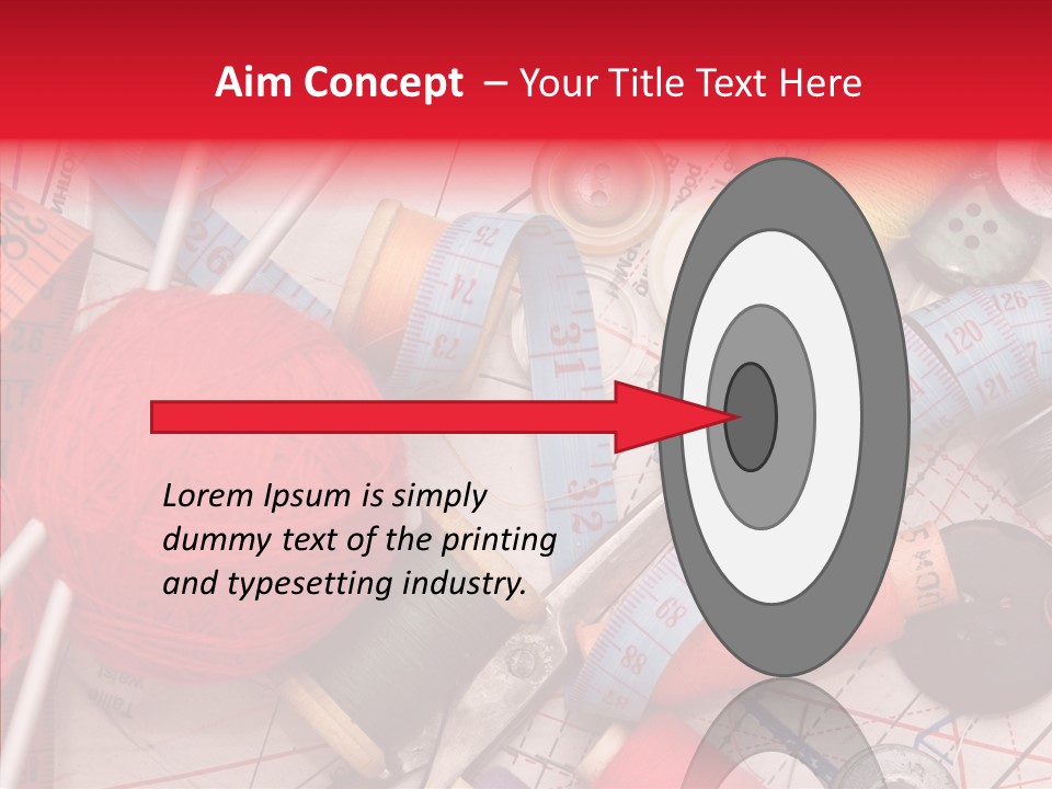 Thread Work Art PowerPoint Template