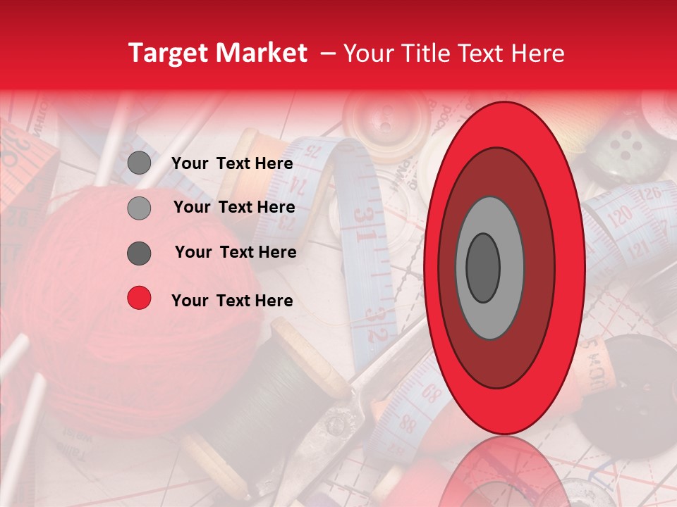 Thread Work Art PowerPoint Template