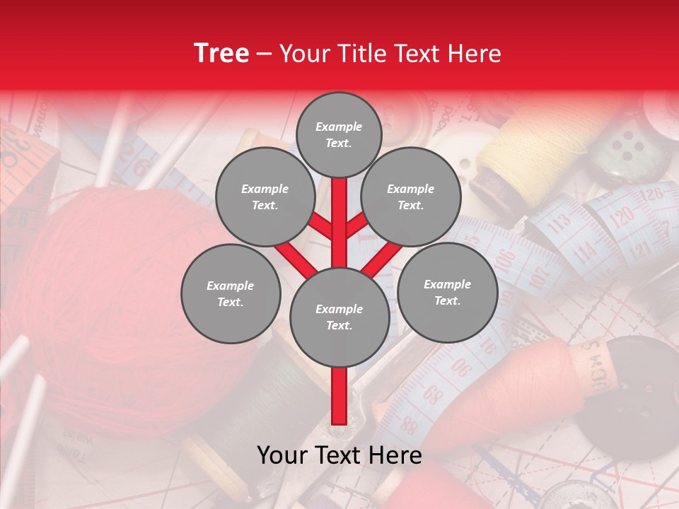 Thread Work Art PowerPoint Template