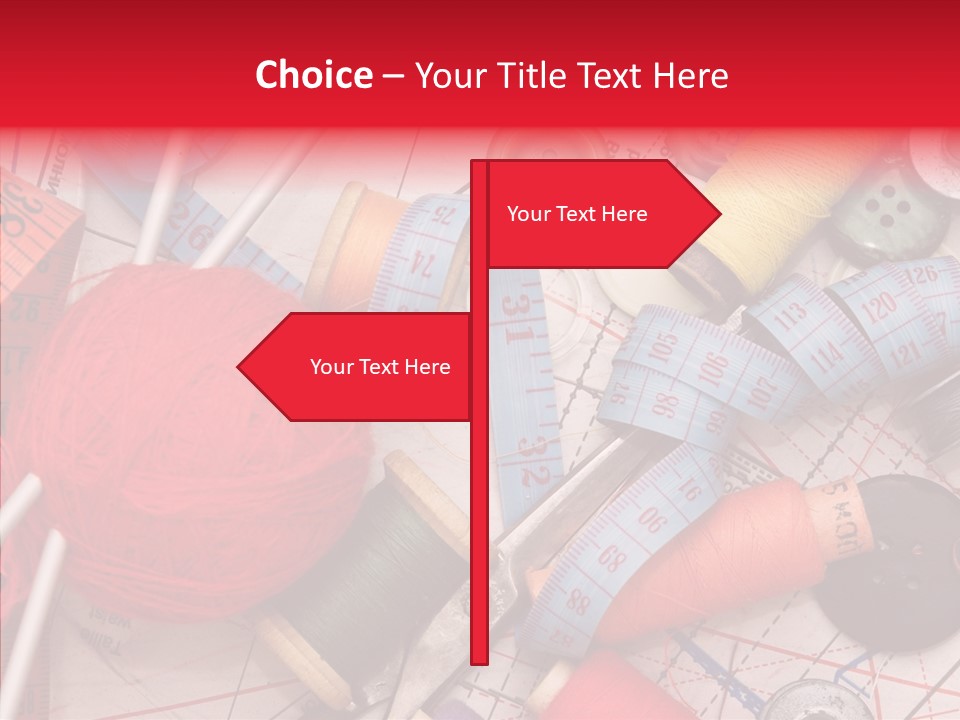 Thread Work Art PowerPoint Template