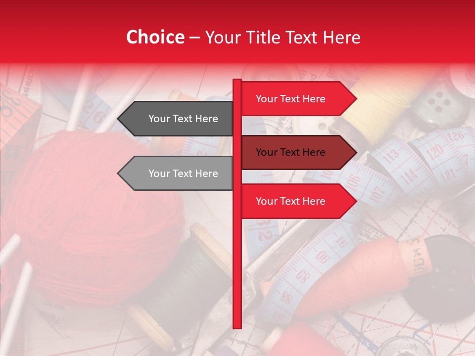 Thread Work Art PowerPoint Template