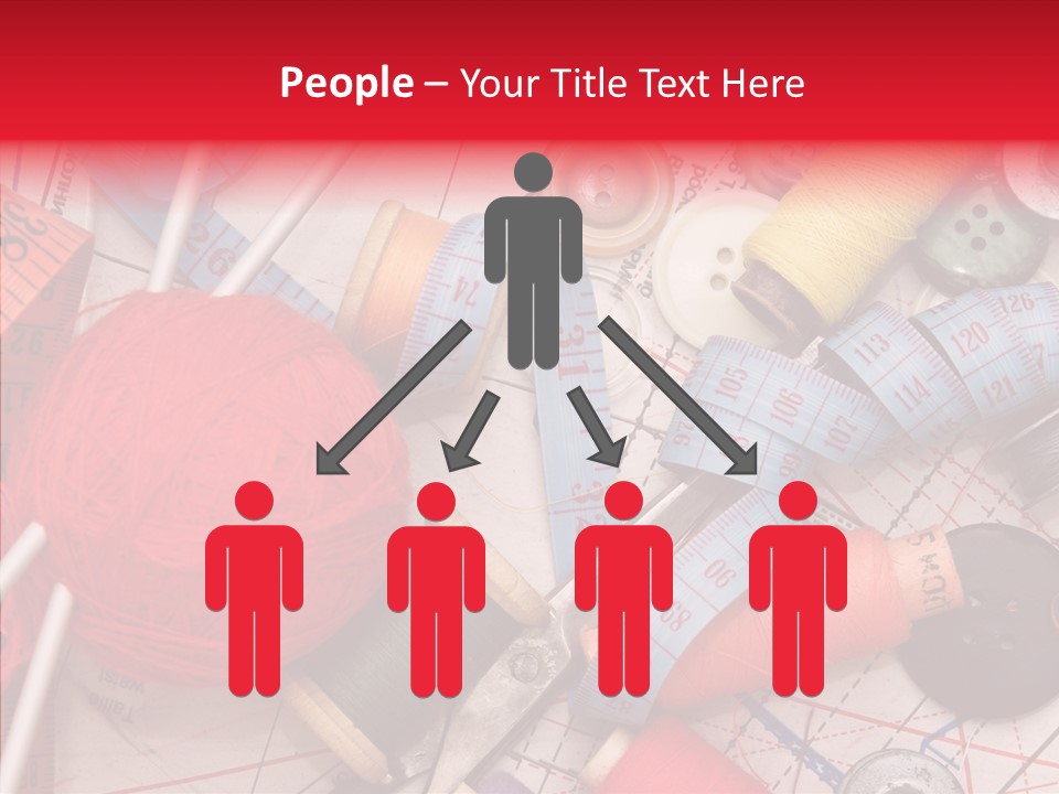 Thread Work Art PowerPoint Template