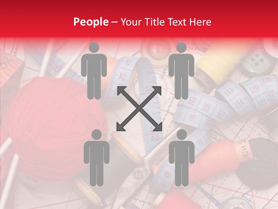 Thread Work Art PowerPoint Template