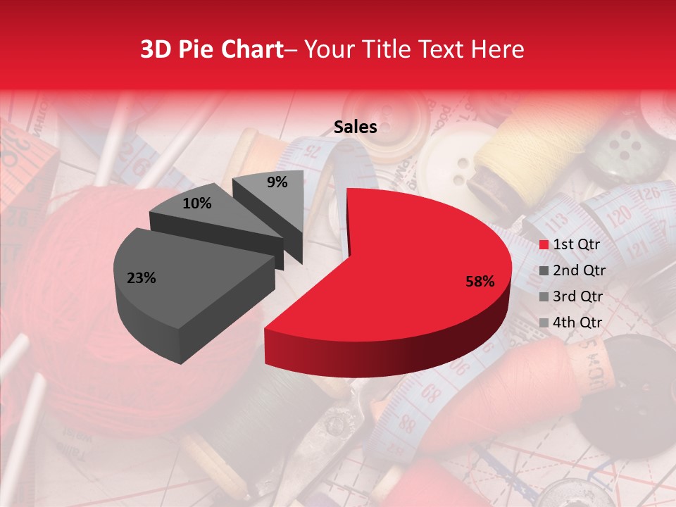 Thread Work Art PowerPoint Template