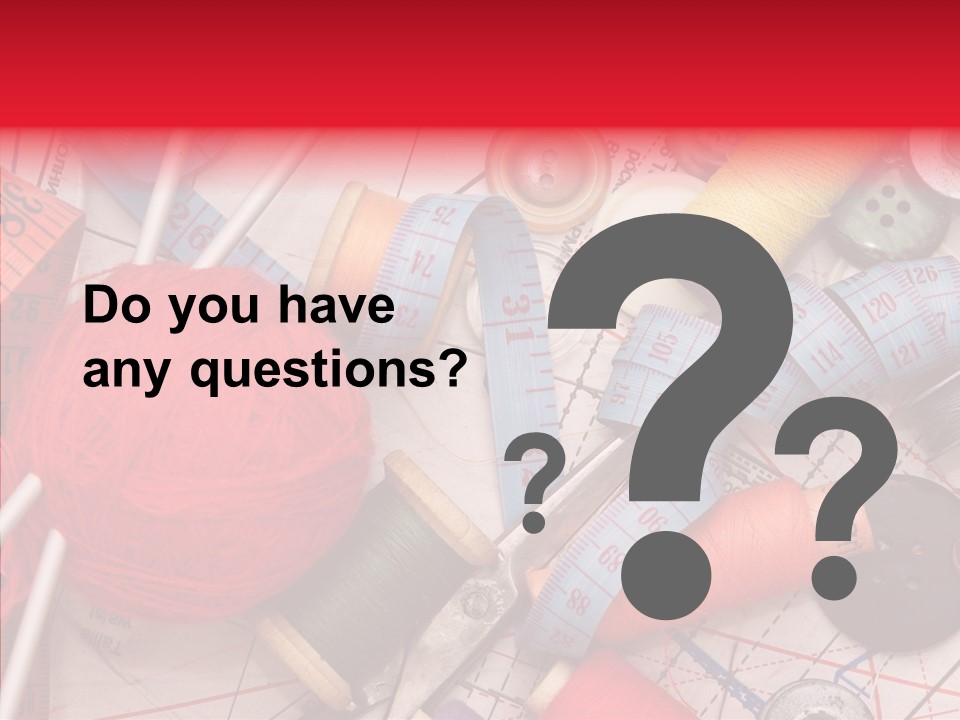 Thread Work Art PowerPoint Template