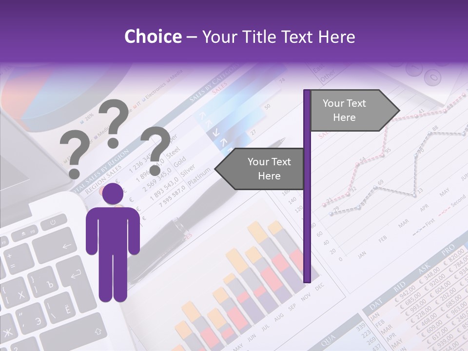 Crisis Analyze Cash PowerPoint Template
