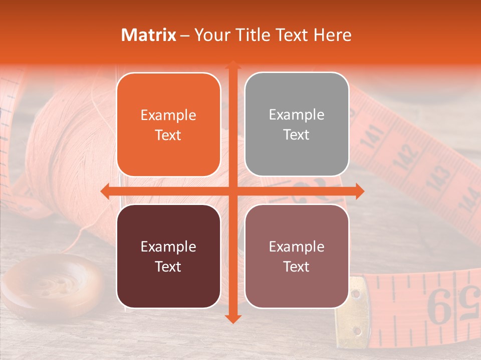 Vintage Old Button PowerPoint Template